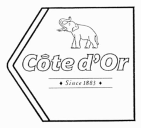 CÔTE D'OR SINCE 1883 Logo (EUIPO, 01.04.1996)