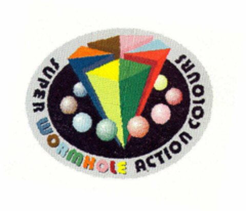 SUPER WORMHOLE ACTION COLOURS Logo (EUIPO, 07.11.1996)