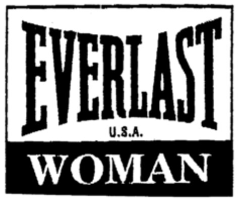 EVERLAST U.S.A. WOMAN Logo (EUIPO, 15.01.1999)
