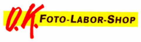 O.K. FOTO-LABOR-SHOP Logo (EUIPO, 04/23/1999)