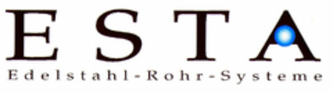 ESTA Edelstahl-Rohr-Systeme Logo (EUIPO, 22.09.1999)