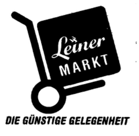 Leiner MARKT DIE GÜNSTIGE GELEGENHEIT Logo (EUIPO, 15.06.2000)