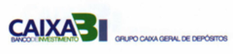 CAIXABI BANCODEINVESTIMENTO GRUPO CAIXA GERAL DE DEPÓSITOS Logo (EUIPO, 10.11.2000)