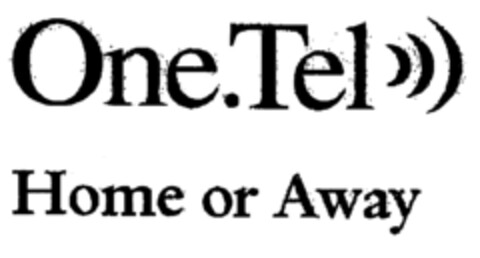 One.Tel Home or Away Logo (EUIPO, 30.11.2000)