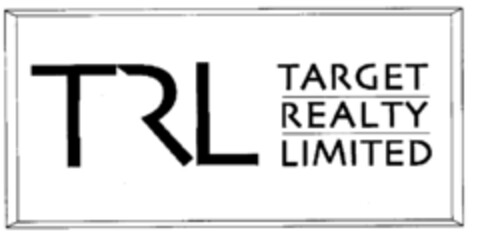 TRL TARGET REALTY LIMITED Logo (EUIPO, 10/16/2001)