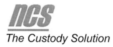 ncs The Custody Solution Logo (EUIPO, 11/15/2001)