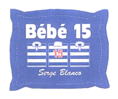 BEBE 15 Serge Blanco Logo (EUIPO, 05/19/2003)