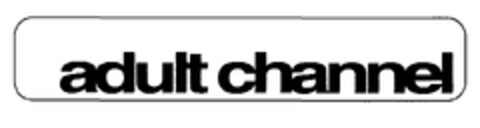 adult channel Logo (EUIPO, 12/08/2003)