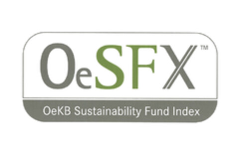 OeSFX OeKB Sustainability Fund Index Logo (EUIPO, 12.04.2006)