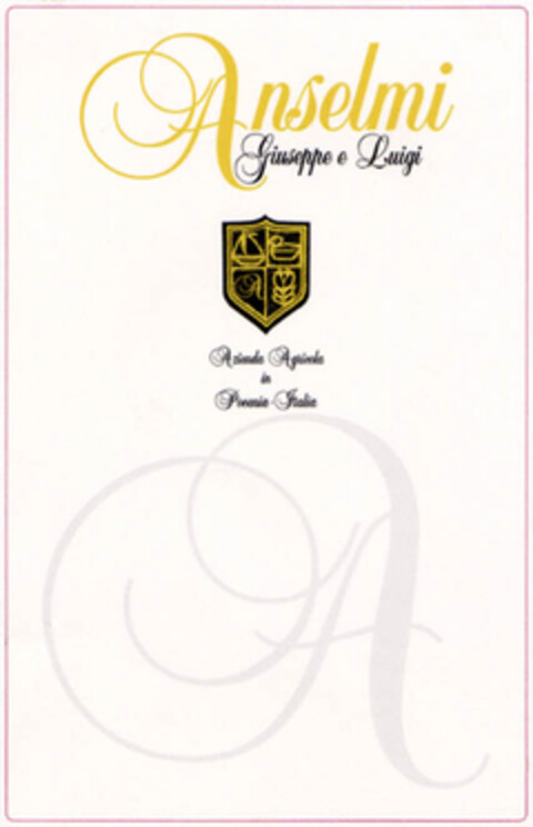 Anselmi Giuseppe e Luigi Logo (EUIPO, 10.08.2006)