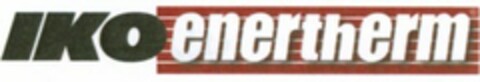 IKO enertherm Logo (EUIPO, 22.09.2006)