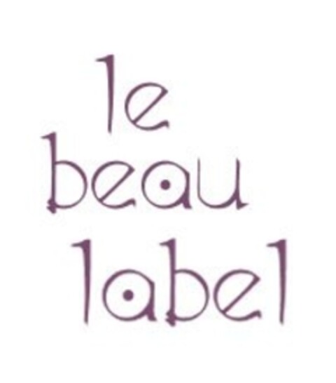 le beau label Logo (EUIPO, 24.04.2008)