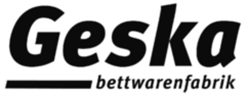 Geska Bettwarenfabrik Logo (EUIPO, 19.03.2009)