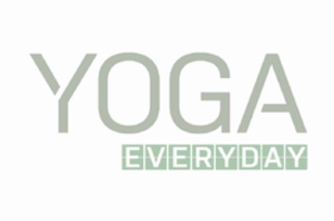 YOGA EVERYDAY Logo (EUIPO, 13.10.2010)