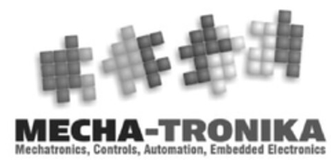 MECHA-TRONIKA Mechatronics, Controls, Automation, Embedded Electronics Logo (EUIPO, 13.10.2011)