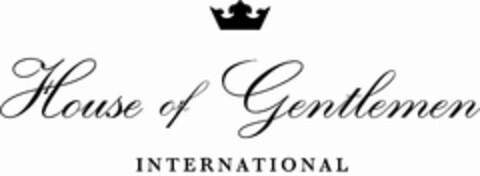 House of Gentlemen INTERNATIONAL Logo (EUIPO, 19.04.2012)