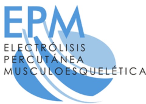 EPM ELECTRÓLISIS PERCUTÁNEA MUSCULOESQUELÉTICA Logo (EUIPO, 15.11.2012)