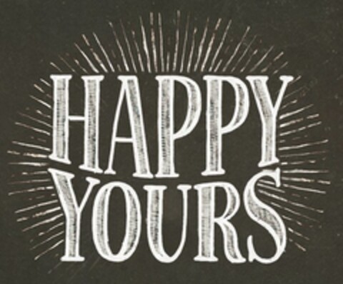 HAPPY YOURS Logo (EUIPO, 03.07.2017)