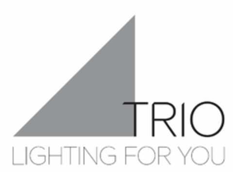 TRIO LIGHTING FOR YOU Logo (EUIPO, 06.07.2017)