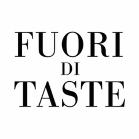 FUORI DI TASTE Logo (EUIPO, 09.08.2017)