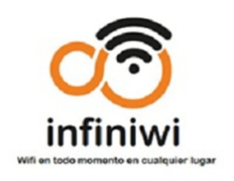 INFINIWI WIFI EN TODO MOMENTO EN CUALQUIER LUGAR Logo (EUIPO, 19.01.2018)