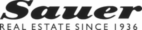 Sauer REAL ESTATE SINCE 1936 Logo (EUIPO, 15.08.2018)