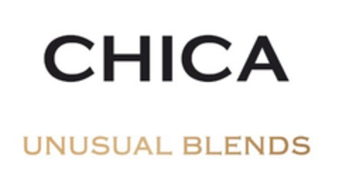 CHICA  UNUSUAL  BLENDS Logo (EUIPO, 10/26/2018)