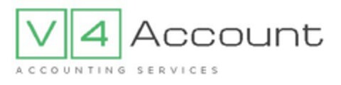 V4 Account ACCOUNTING SERVICES Logo (EUIPO, 11/14/2018)