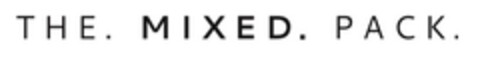 THE. MIXED. PACK. Logo (EUIPO, 18.11.2019)