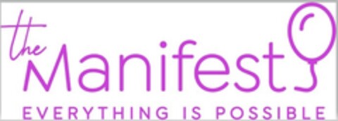 the Manifesto EVERYTHING IS POSSIBLE Logo (EUIPO, 02/13/2020)