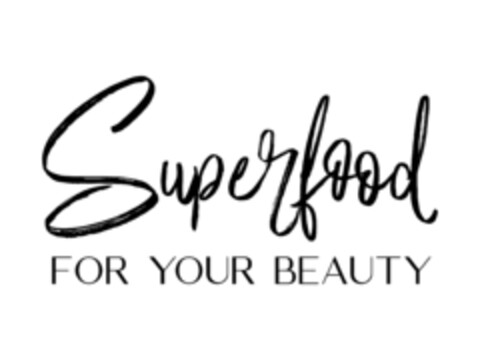 Superfood FOR YOUR BEAUTY Logo (EUIPO, 04.06.2020)