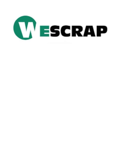 wescrap Logo (EUIPO, 03/10/2021)