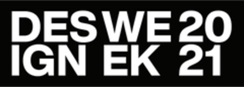 DESIGN WEEK 2021 Logo (EUIPO, 30.04.2021)