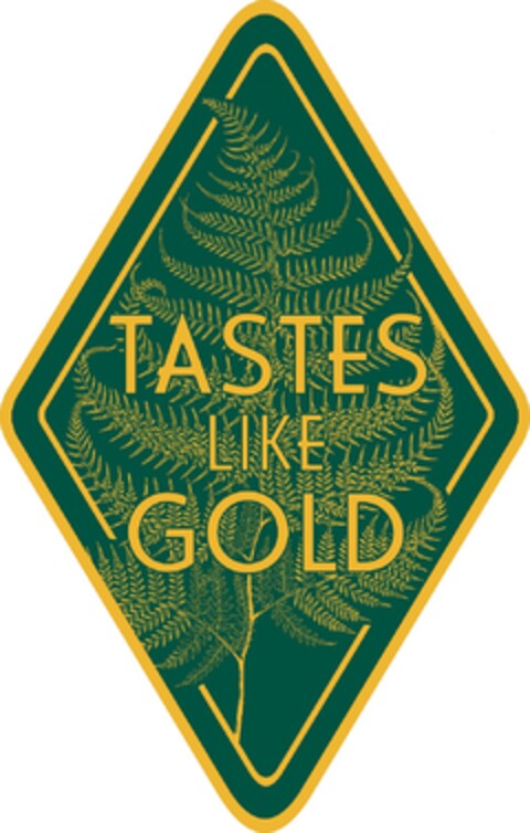 TASTES LIKE GOLD Logo (EUIPO, 06/18/2021)