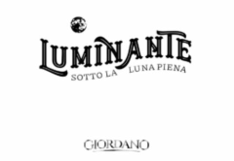 LUMINANTE SOTTO LA LUNA PIENA GIORDANO Logo (EUIPO, 07.07.2021)