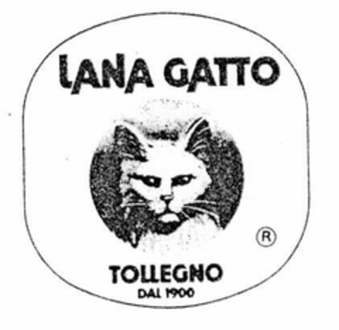 LANA GATTO TOLLEGNO DAL 1900 Logo (EUIPO, 18.07.1996)