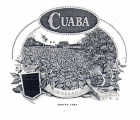 CUABA HABANA HABANA.CUBA Logo (EUIPO, 07/10/1998)