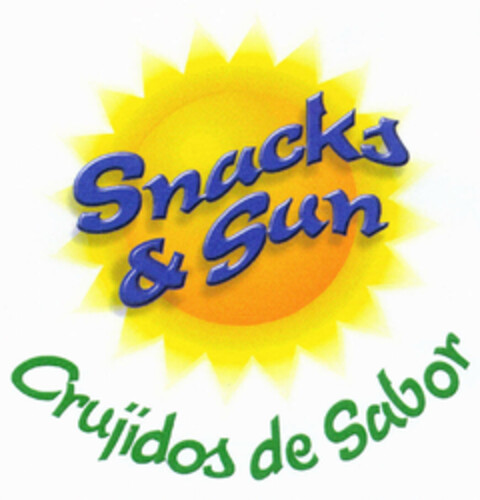 Snacks & Sun Crujidos de Sabor Logo (EUIPO, 17.10.2000)
