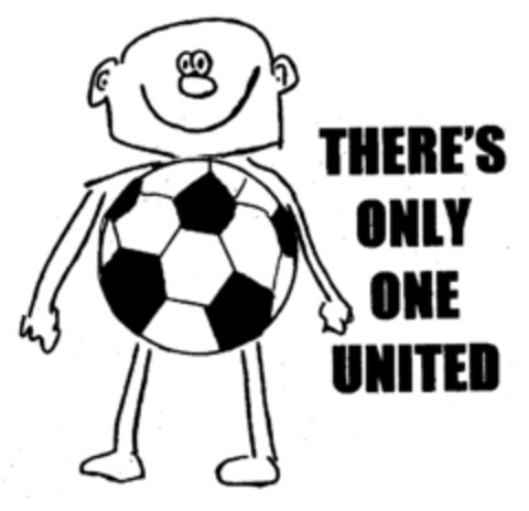 THERE'S ONLY ONE UNITED Logo (EUIPO, 06/14/2001)