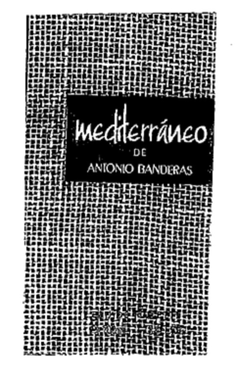 mediterráneo DE ANTONIO BANDERAS Logo (EUIPO, 24.01.2002)