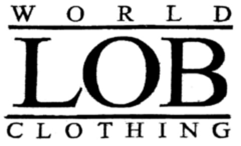 LOB WORLD CLOTHING Logo (EUIPO, 17.04.2002)