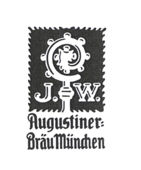 J.W. Augustiner:Bräu München Logo (EUIPO, 04/20/2004)