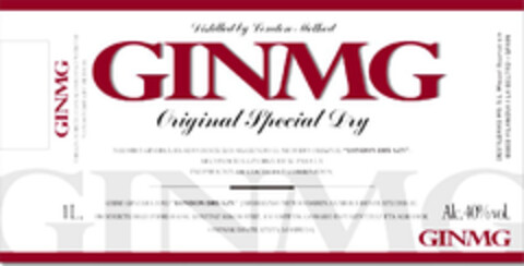 GINMG Original Special Dry Logo (EUIPO, 07.09.2004)