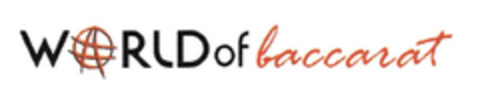 WORLD of baccarat Logo (EUIPO, 05/10/2005)