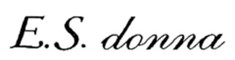 E.S. donna Logo (EUIPO, 28.04.2006)