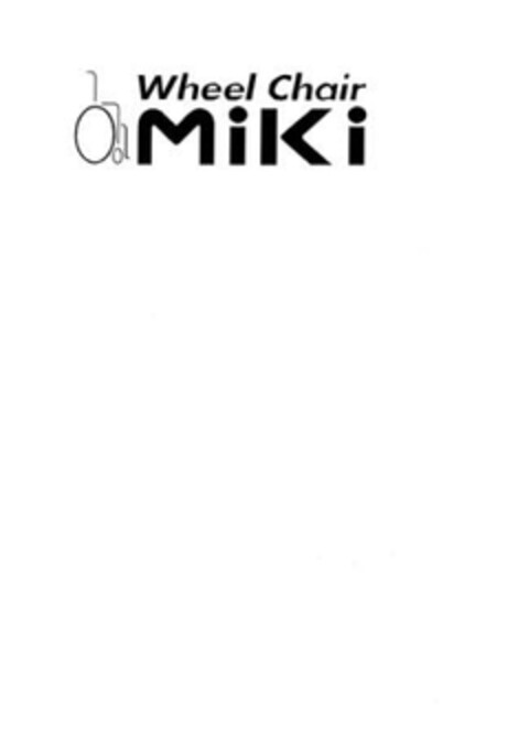 Wheel Chair Miki Logo (EUIPO, 07/11/2008)