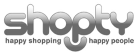 SHOPTY HAPPY SHOPPING HAPPY PEOPLE Logo (EUIPO, 19.01.2011)