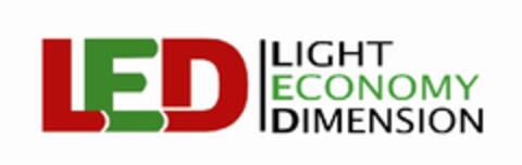 LED LIGHT ECONOMY DIMENSION Logo (EUIPO, 12/30/2011)