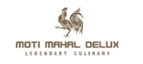 MOTI MAHAL DELUX LEGENDARY CULINARY Logo (EUIPO, 27.03.2013)