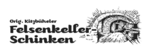 Orig. Kitzbüheler Felsenkeller-Schinken Logo (EUIPO, 01/21/2014)